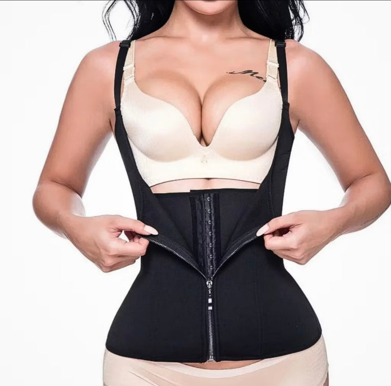 Cinta Lipo Modeladora - Alta compressão com ziper [COMPRE 1 LEVE 2]