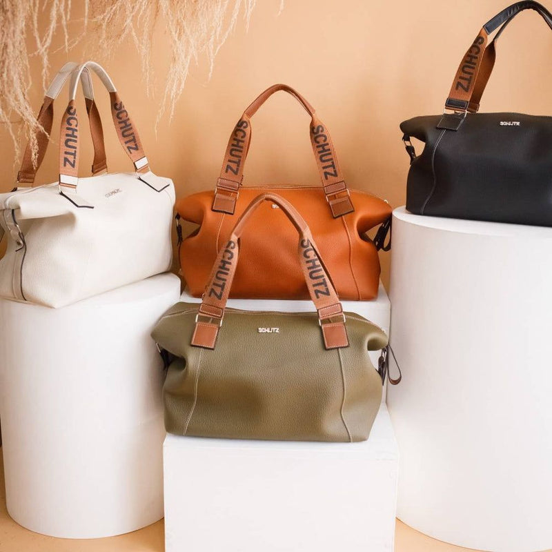 Bolsa de Couro Schutz Expansível Grande 2 em 1 [+Brinde Exclusivo]