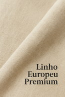 [COMPRE 1 LEVE 2] Calça Modeladora Pantalona 100% Linho Premium