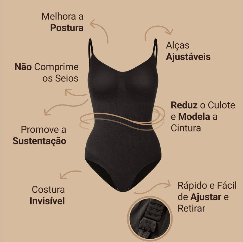 FormaBelle - Body Modelador - [COMPRE 1 LEVE 2]