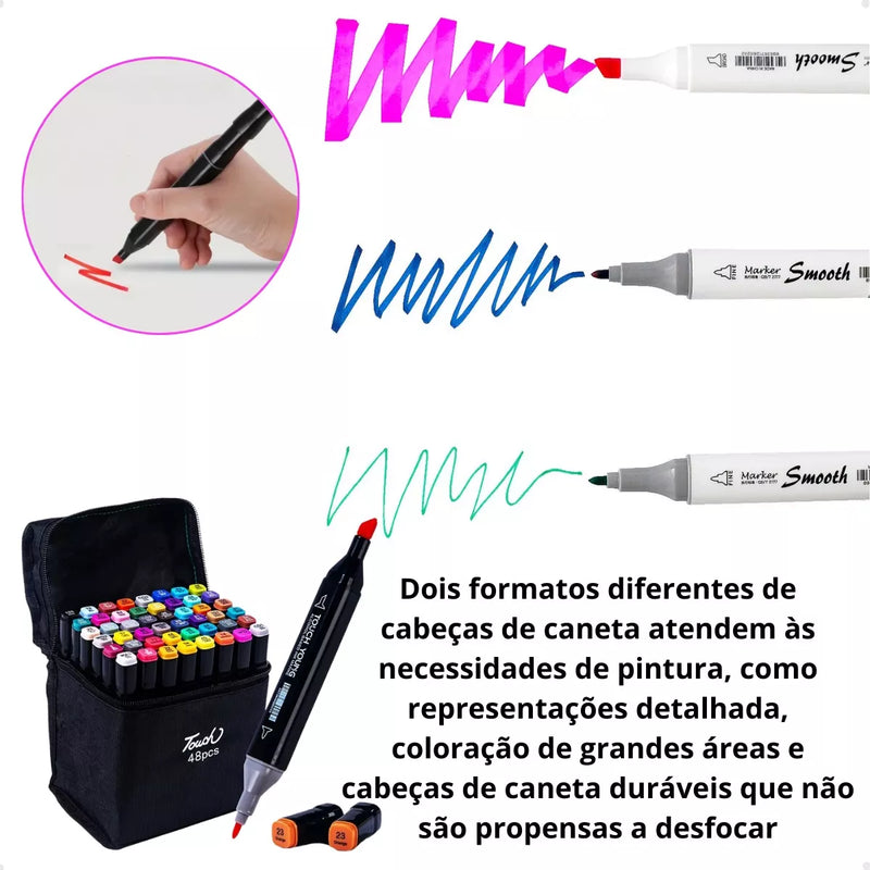 Kit 2 Livros Bobbie Goods Capa Dura + Canetas Touch