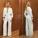 [COMPRE 1 LEVE 2] Calça Modeladora Pantalona 100% Linho Premium