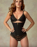 Cinta Lipo Modeladora - Alta compressão com ziper [COMPRE 1 LEVE 2]