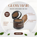 Pó Maquiagem p/ Cabelo a prova D'agua - SEVÍCH ✅