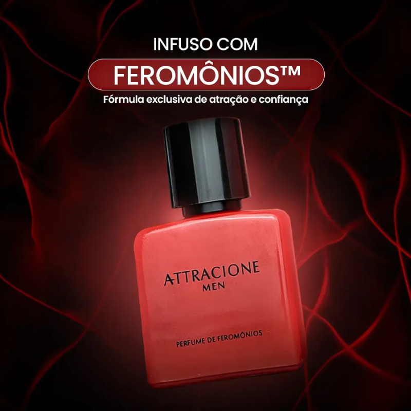 Perfume Masculino original Attracione Men Sedução Pura {COMPRE 1 LEVE 2}