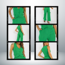 Conjunto Alfaiataria Feminino Calça Cargo E Colete {COMPRE 1 LEVE 2} + PRESENTE EXCLUSIVO