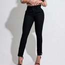 Calça Jeans Modeladora Preto que não Desbota {COMPRE 1 LEVE 2}