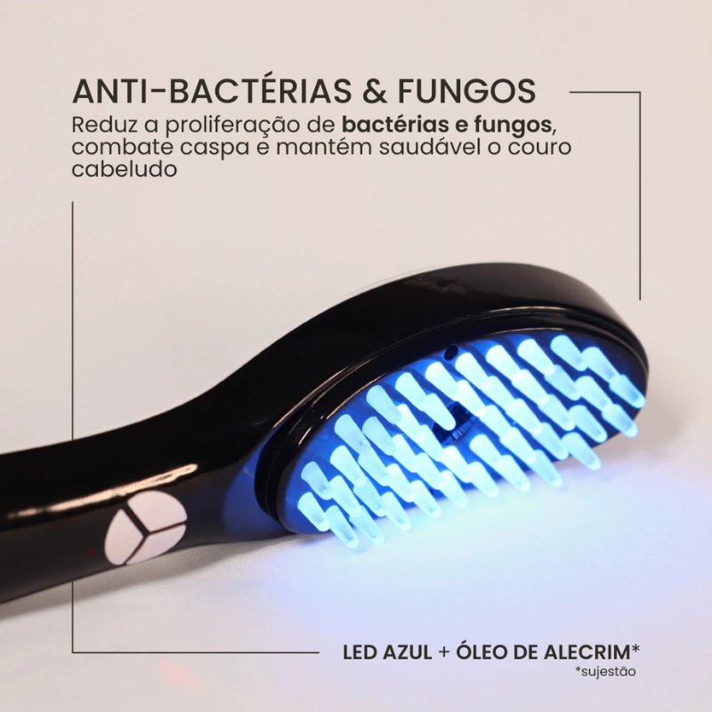 GlowBrush: Escova de Crescimento Capilar [+BRINDE EXCLUSIVO]