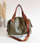 Bolsa LV de Couro Grande 2 em 1