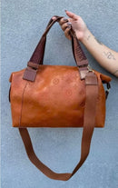 Bolsa LV de Couro Grande 2 em 1