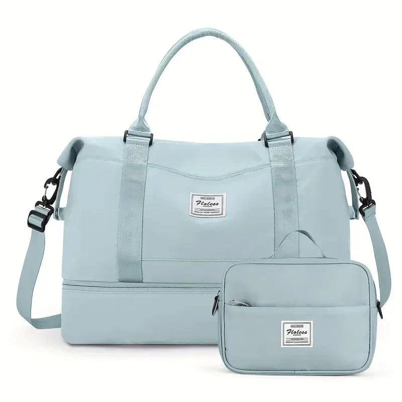 [COMPRE 1 LEVE 2] Bolsa-Mala Impermeável com Bolsos Multifuncionais + BRINDE EXCLUSIVO