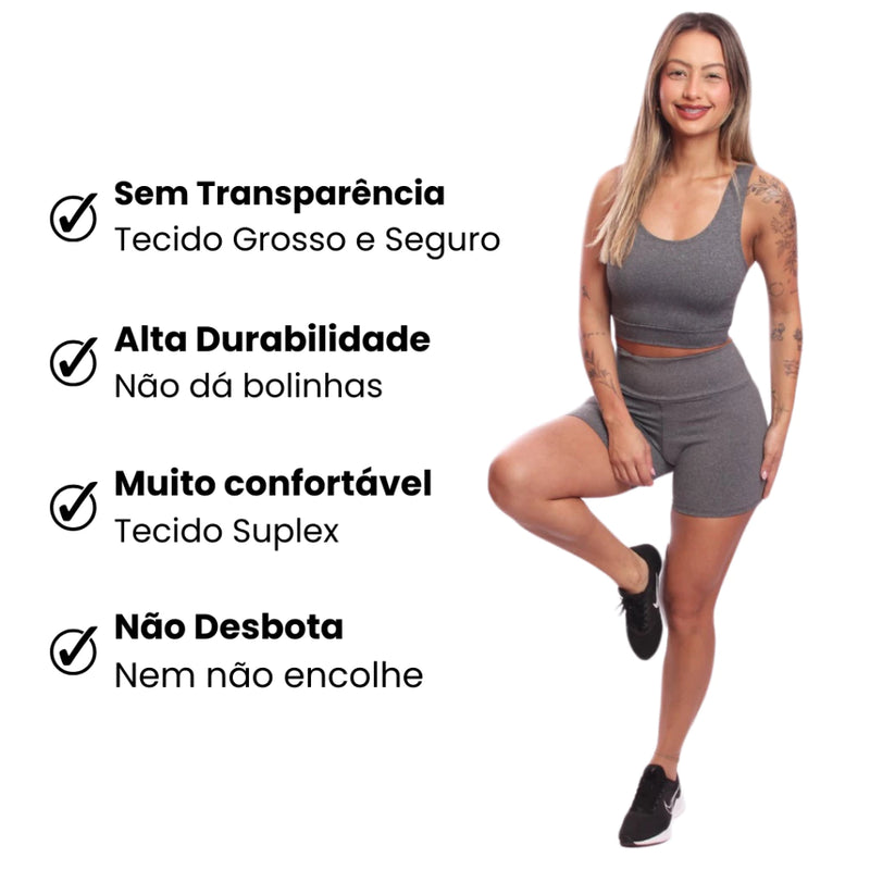 Kit 3 Top Fitness MissFit