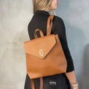 Kit 4 Bolsas Edição Limitada: Bolsa KS de Couro Grande + Carteira + Mochila + Bolsa Casual Media.