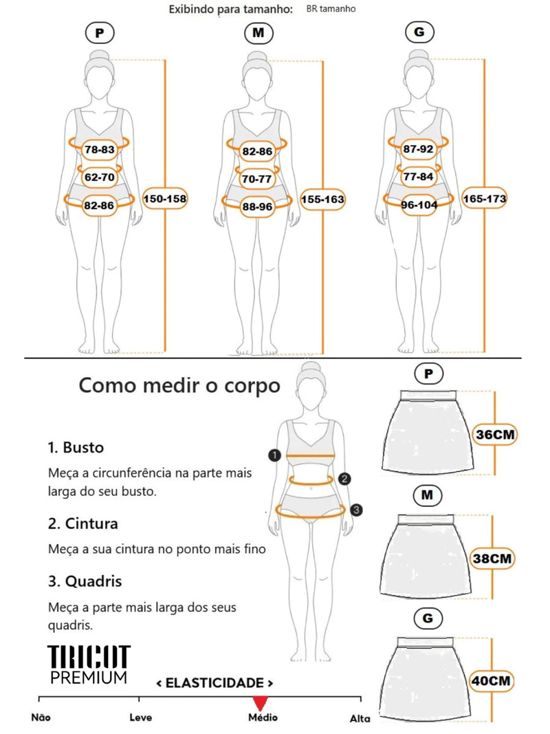 Conjunto Tricô Praia Premium