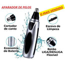 Kit Mini Barbeador Elétrico Barber Glow + Aparador [+ Estojo de Viagem GRÁTIS]