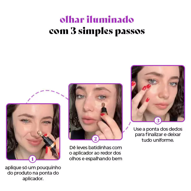 Luminous Dior - Corretor de Olheiras Que Revitaliza e Clareia a Região dos Olhos