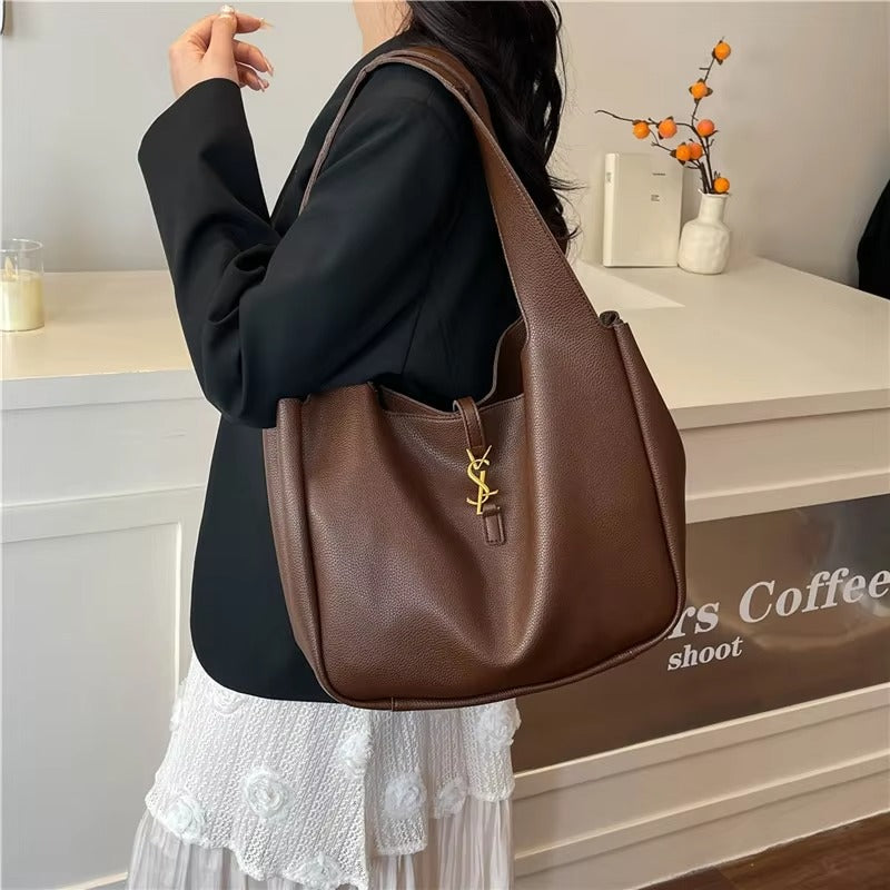 Bolsa Grande de Couro Primeira Linha